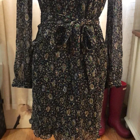 Tory Burch Deneuve Floral-Print Soleil Dress NWOT - Picture 5 of 16